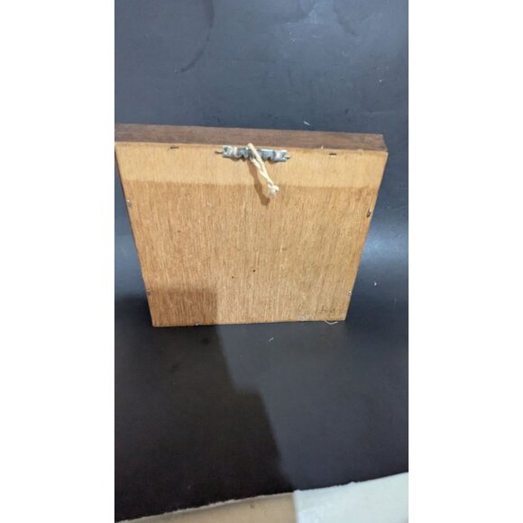 Vintage Wood Shadow Box Kitchen Scene Miniature Rustic Decor Handmade  Diorama - Picture 5 of 9